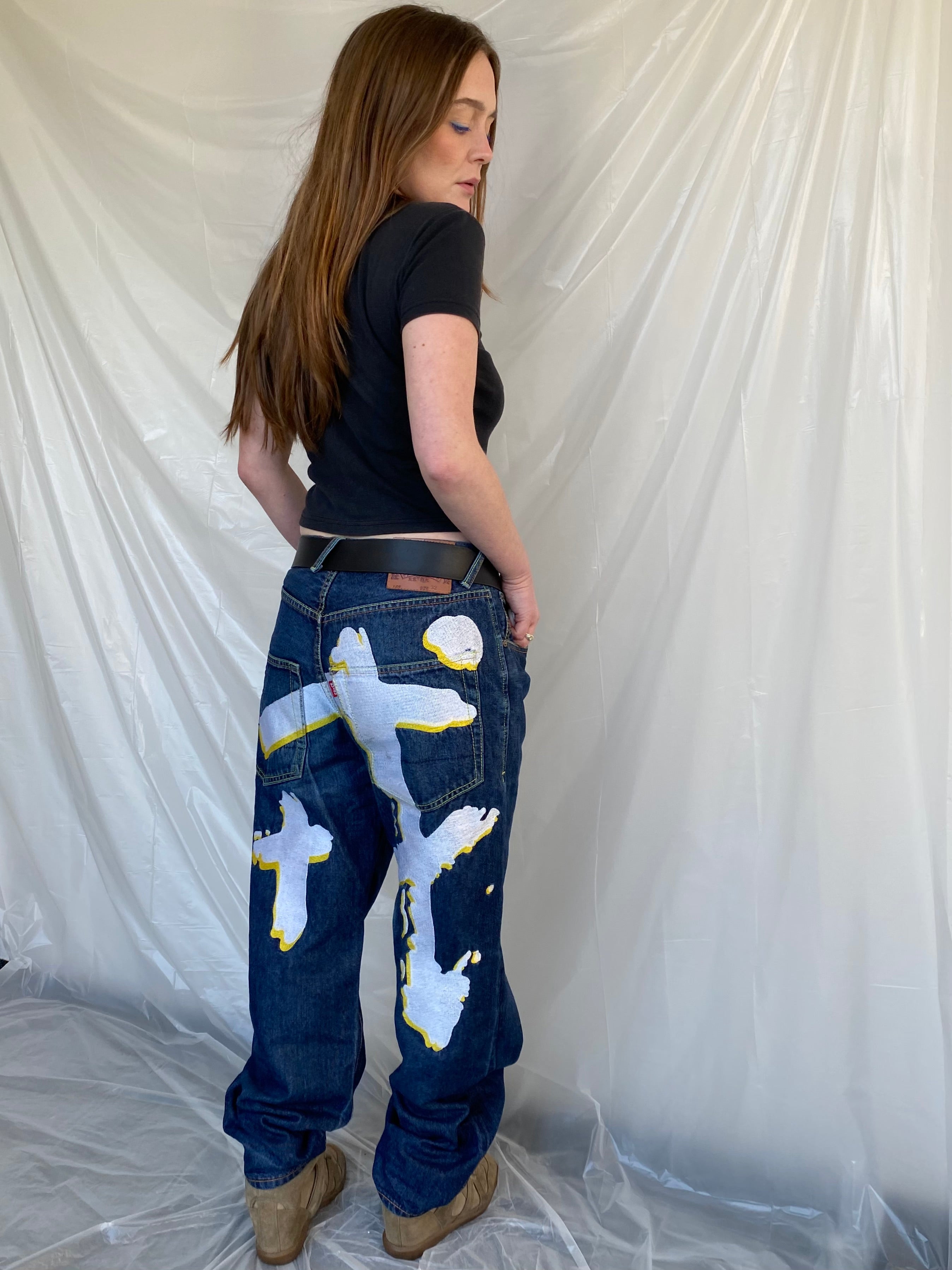 RARE Evisu good Jeans Pants